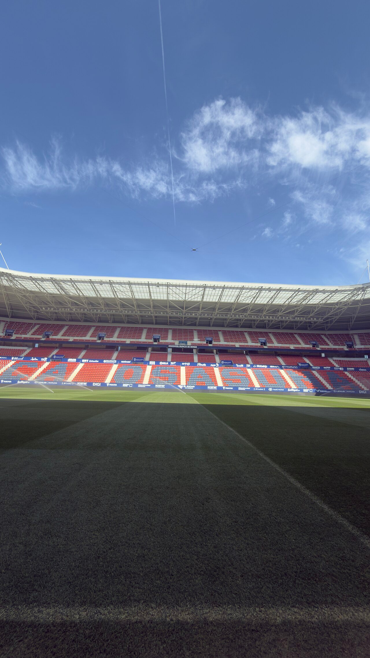 Inside El Sadar, home of CA Osasuna in Pamplona