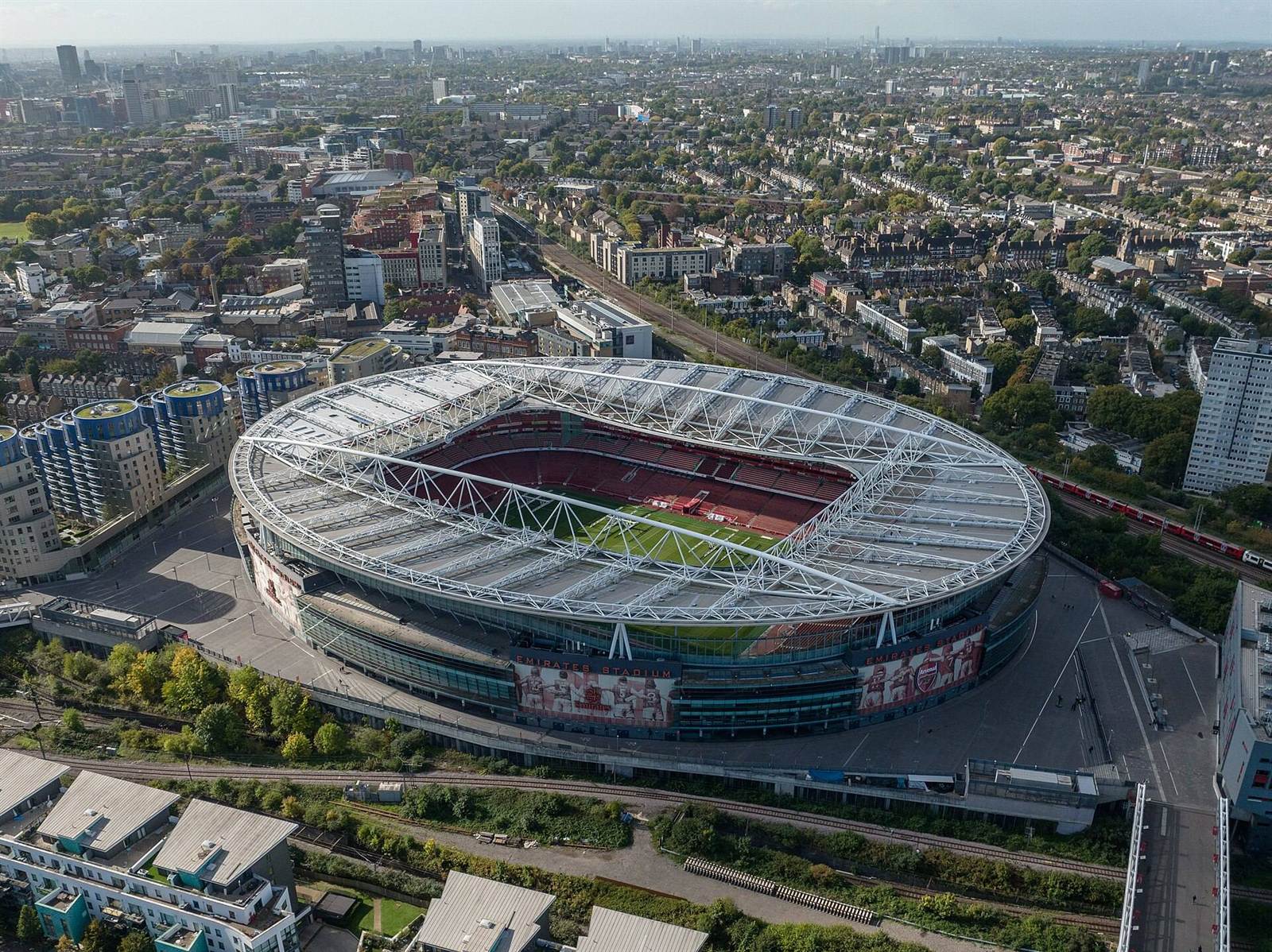 The Emirates Stadium, Arsenal's home ground in north London