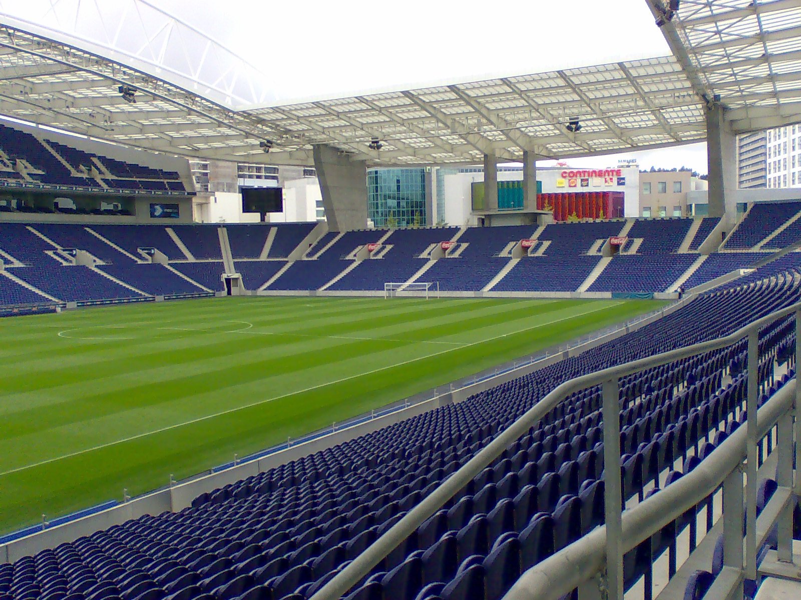 Interior view of the Estádio do Dragão, FC Porto's home stadium