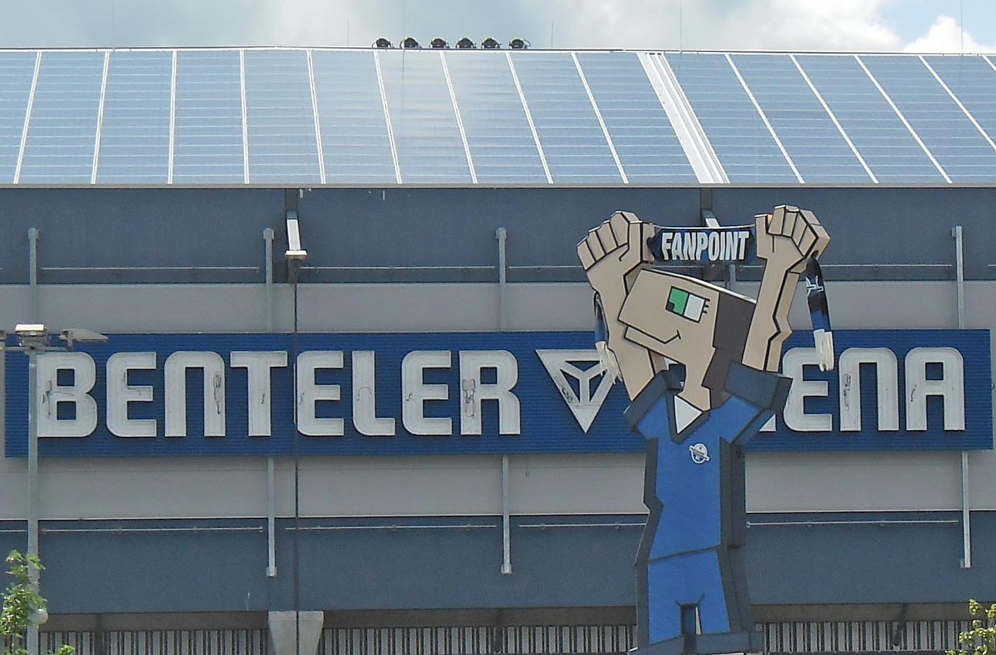 The Home Deluxe Arena in Paderborn, home of SC Paderborn 07