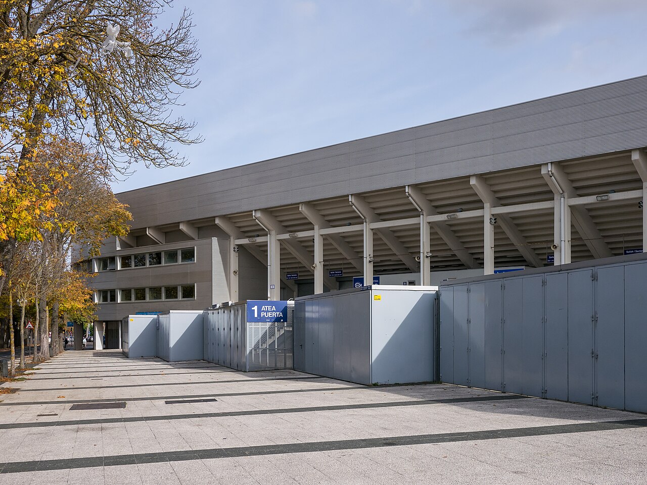 Mendizorroza, home of Deportivo Alavés, in Vitoria-Gasteiz