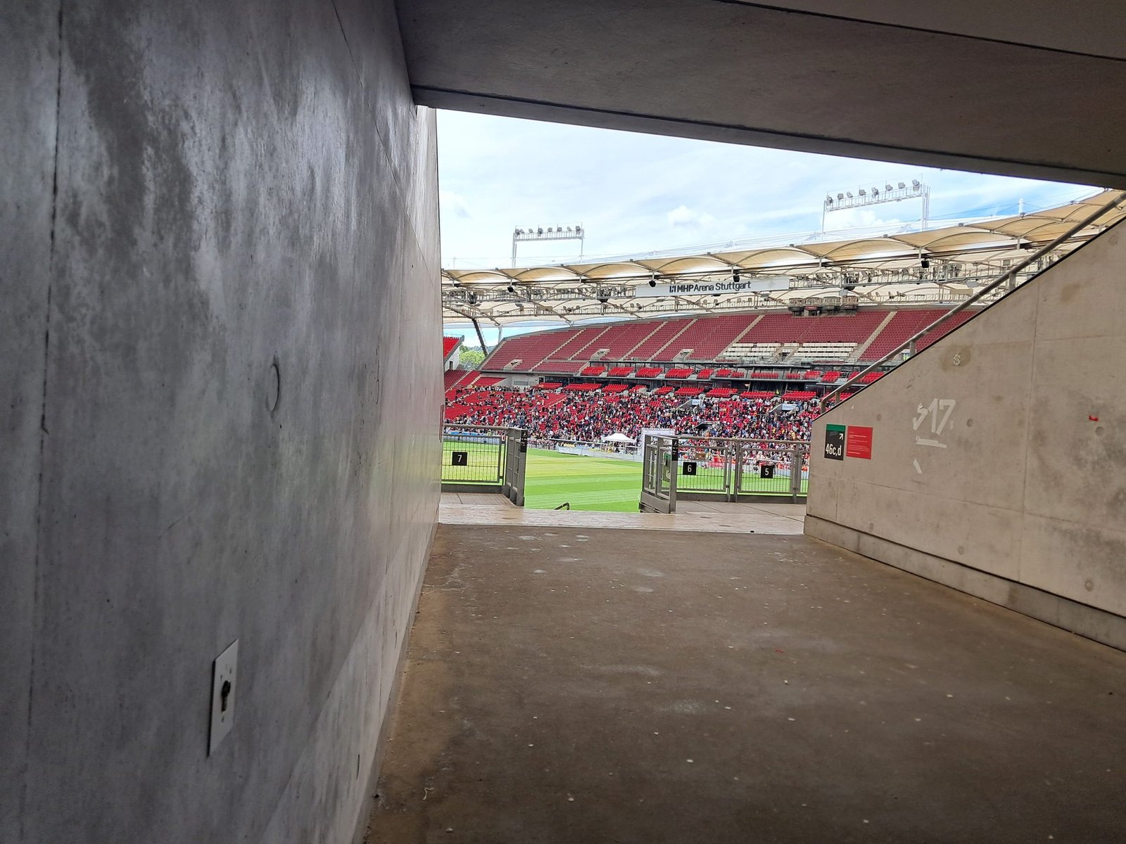 The MHPArena in Stuttgart, home of VfB Stuttgart