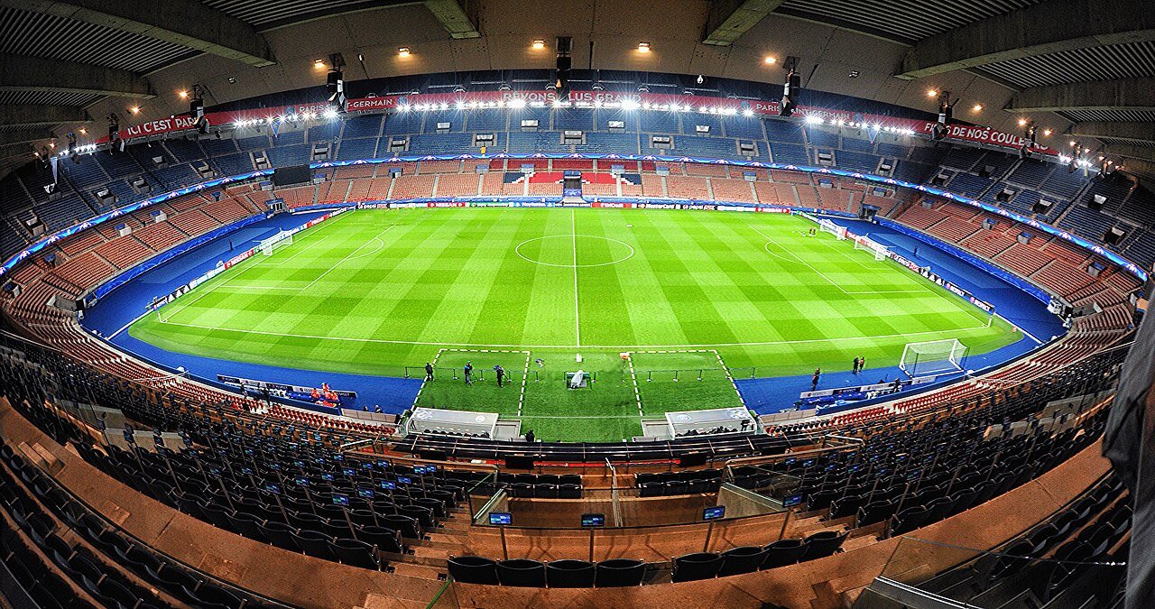 The Parc des Princes, Paris Saint-Germain's home stadium