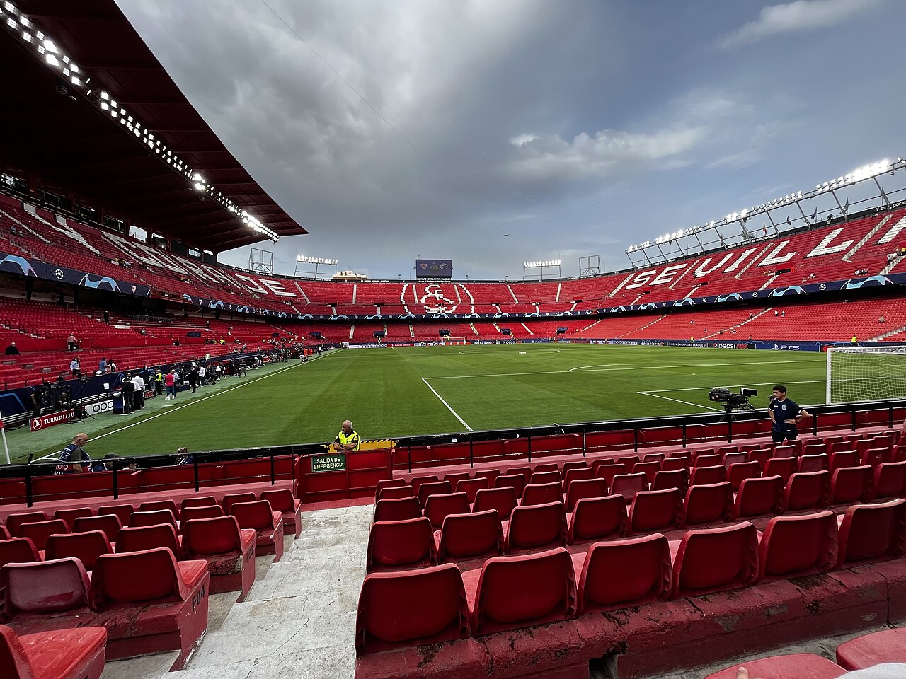 The Ramón Sánchez-Pizjuán, home of Sevilla FC