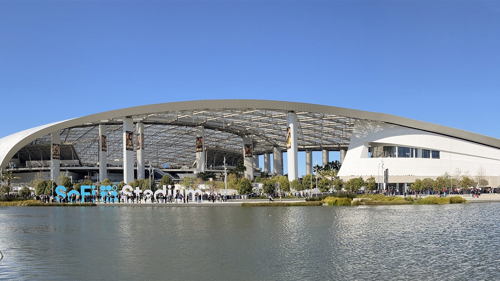SoFi Stadium in Inglewood, near Los Angeles, host of Spain vs Austria at the 2026 World Cup
