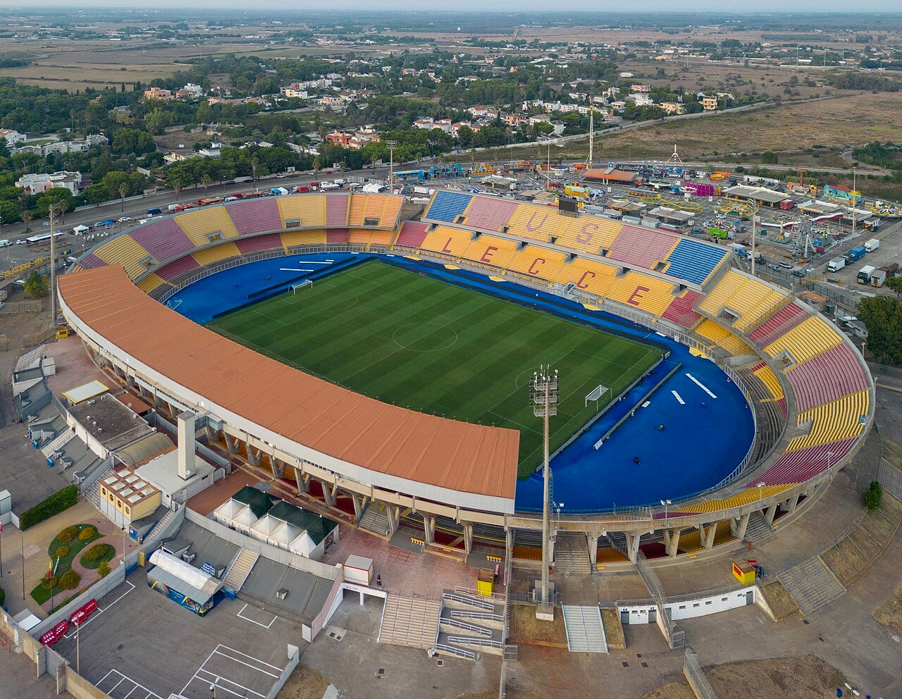 The Stadio Via del Mare in Lecce (file photo)