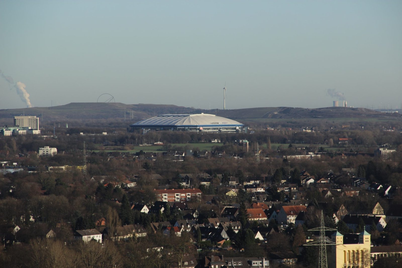The Veltins-Arena in Gelsenkirchen, home of FC Schalke 04